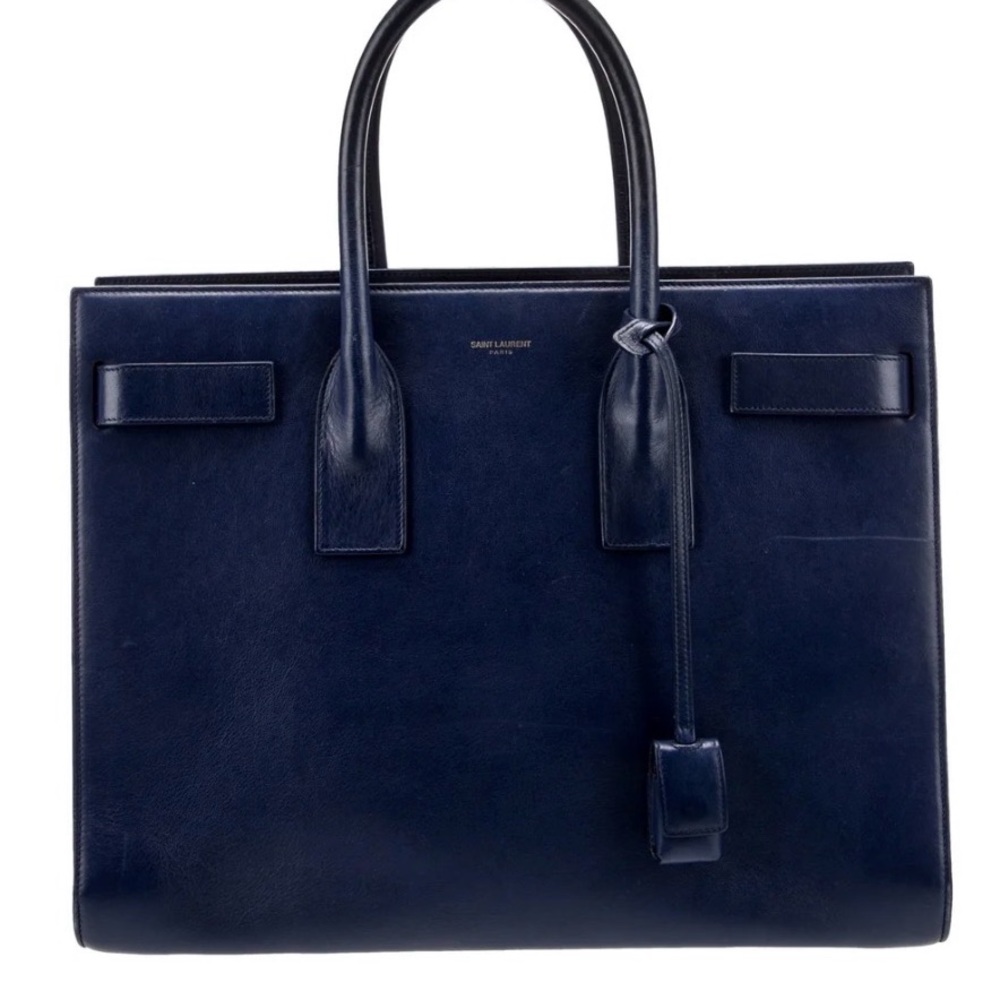 Saint Laurent
Leather Sac De Jour Large